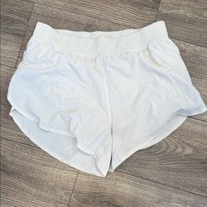 CRZ YOGA Women's White Athletic Shorts (8/10)